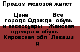 Продам меховой жилет › Цена ­ 14 500 - Все города Одежда, обувь и аксессуары » Женская одежда и обувь   . Кировская обл.,Леваши д.